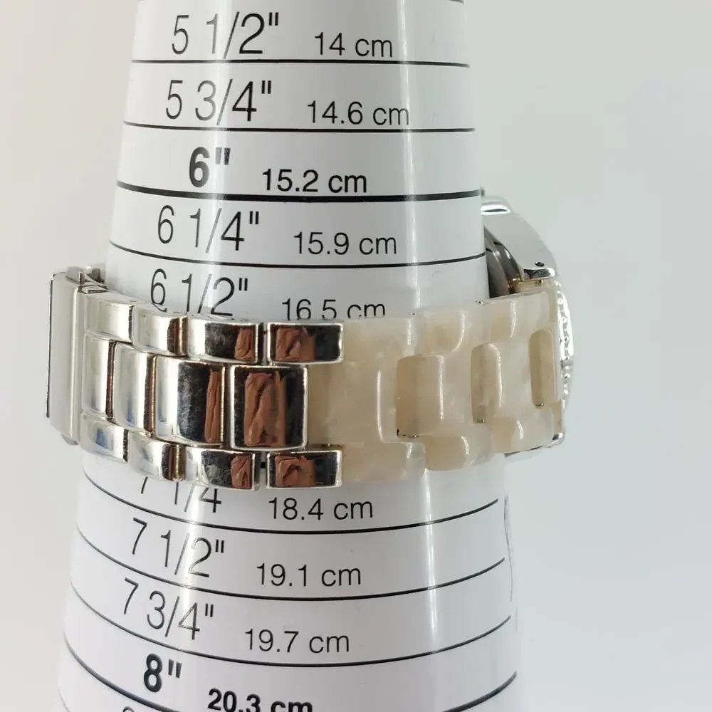Women's Analog Wristwatch Rhinestone Pearled Plastic